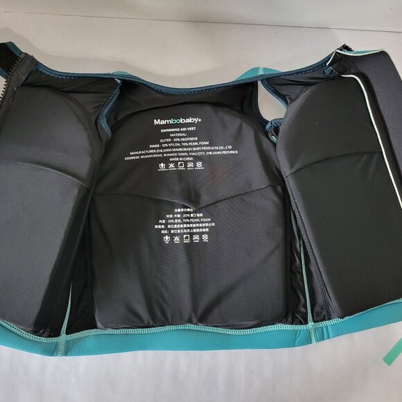 Mambobaby Non-inflatable Swim Vest/Jacket for Kids B7I7 - Size Med - Picture 7 of 14